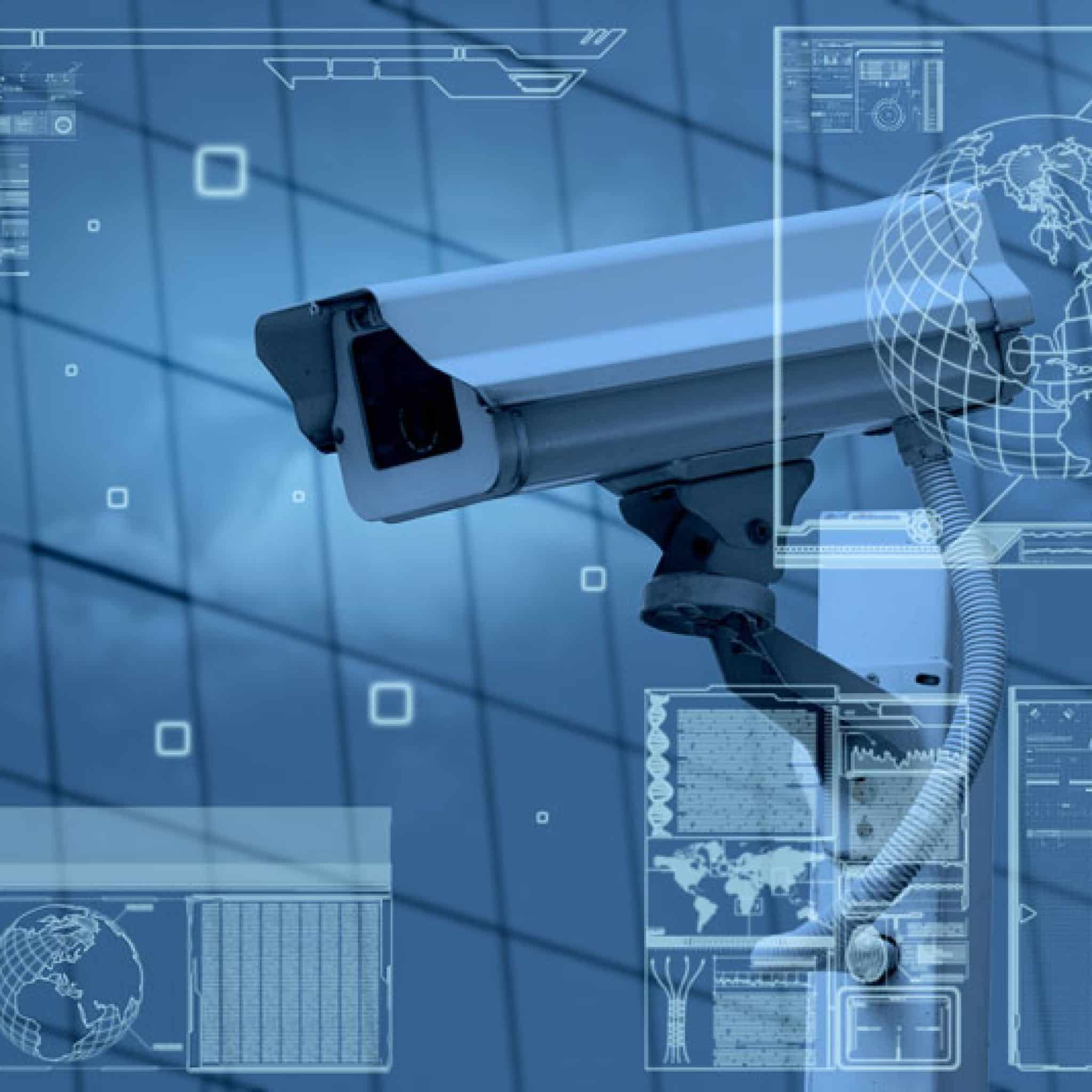 Security camera installation