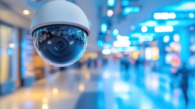 Security camera installation